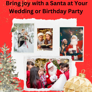 Santa At Your Wedding Or Birthday